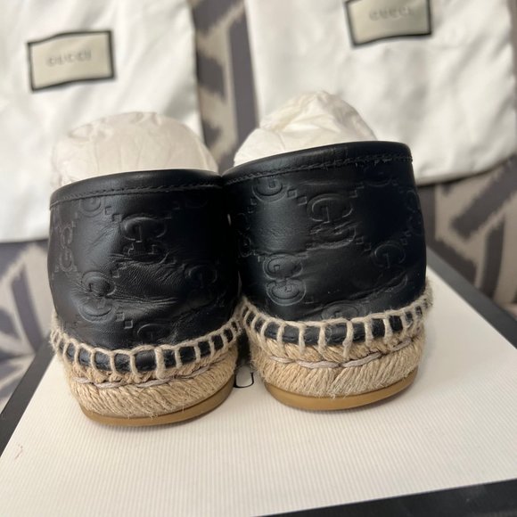 Gucci leather espadrilles size 36 - Picture 7 of 8